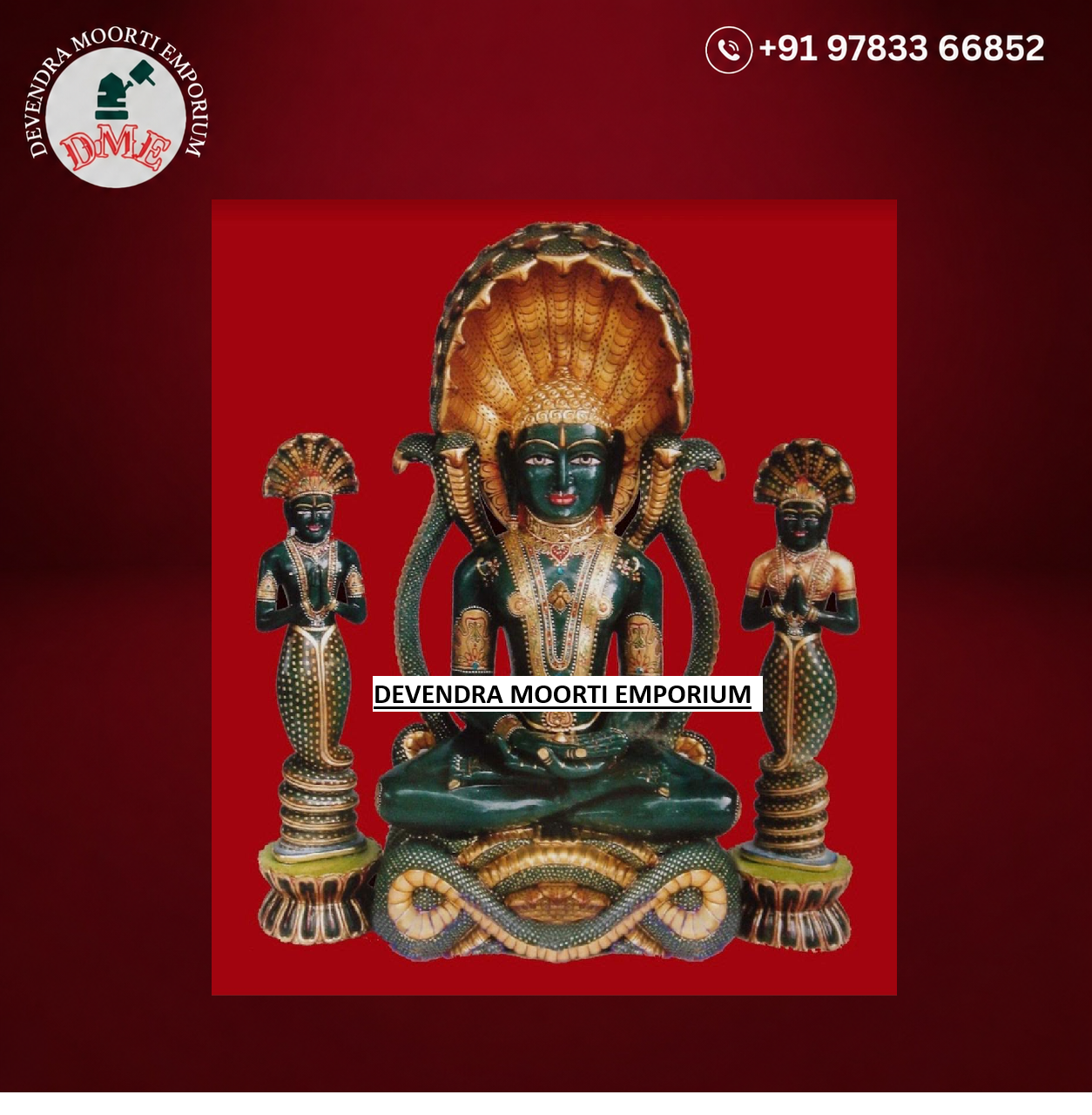 Marble gemstone statue